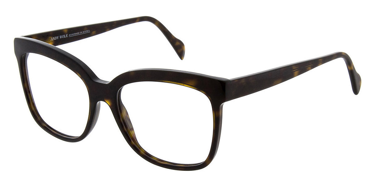 Andy Wolf® 5106 AW 5106 02 56 - Brown/Yellow 02 Eyeglasses