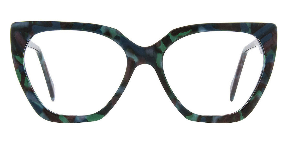 Andy Wolf® 5107 AW 5107 06 56 - Teal/Brown 06 Eyeglasses