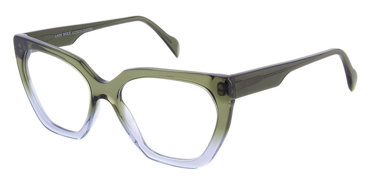 Andy Wolf® 5107 AW 5107 08 56 - Green/Blue 08 Eyeglasses