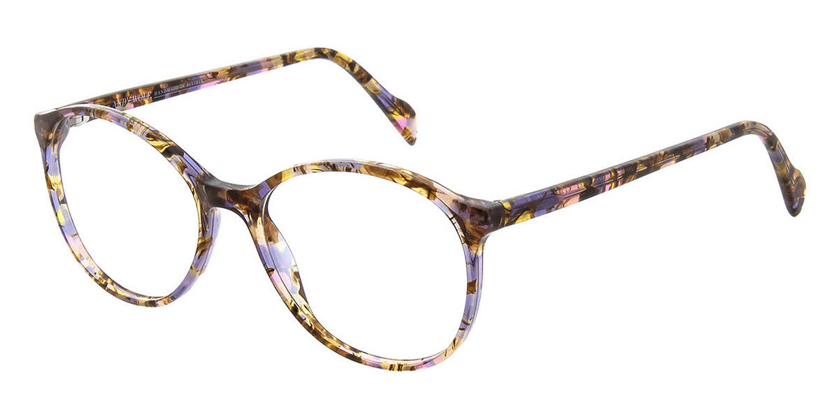 Andy Wolf® 5108 AW 5108 03 51 - Violet/Brown 03 Eyeglasses