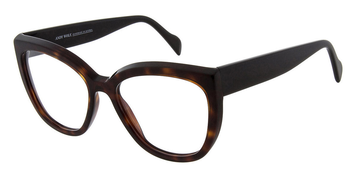 Andy Wolf® 5112 AW 5112 04 55 - Brown/Black 04 Eyeglasses