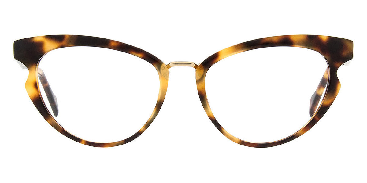 Andy Wolf® 5115 AW 5115 03 54 - Brown/Gold 03 Eyeglasses