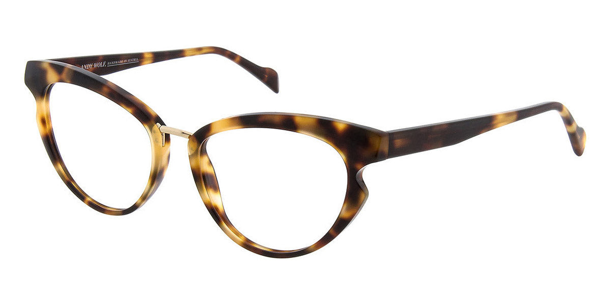 Andy Wolf® 5115 AW 5115 03 54 - Brown/Gold 03 Eyeglasses