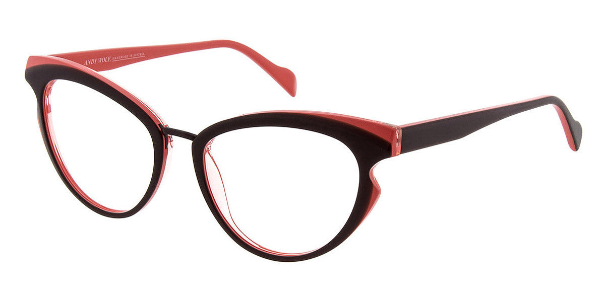 Andy Wolf® 5115 AW 5115 04 54 - Black/Pink 04 Eyeglasses