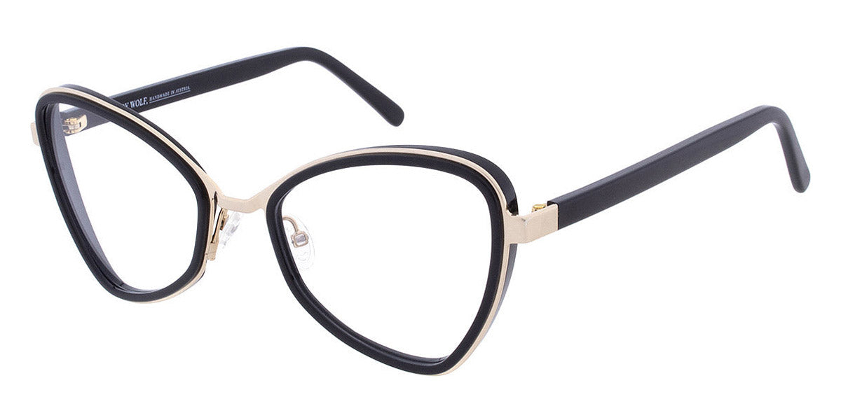 Andy Wolf® 5119 AW 5119 01 55 - Black/Gold 01 Eyeglasses