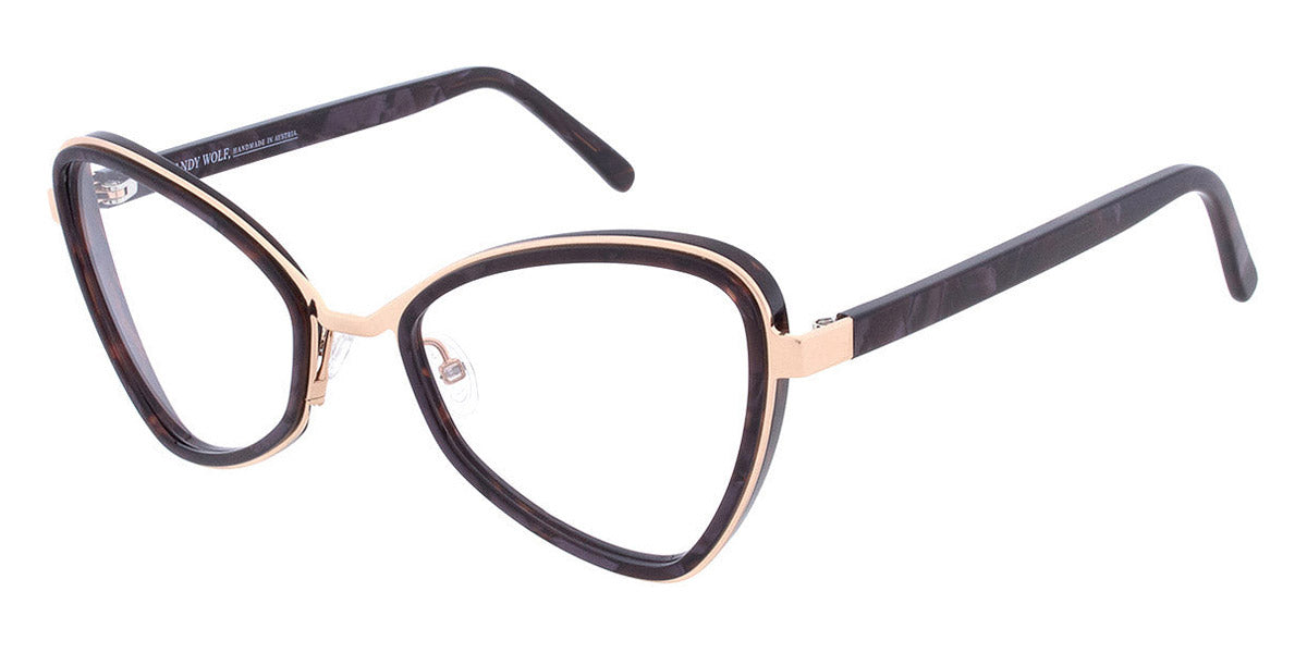 Andy Wolf® 5119 AW 5119 03 55 - Red/Rosegold 03 Eyeglasses