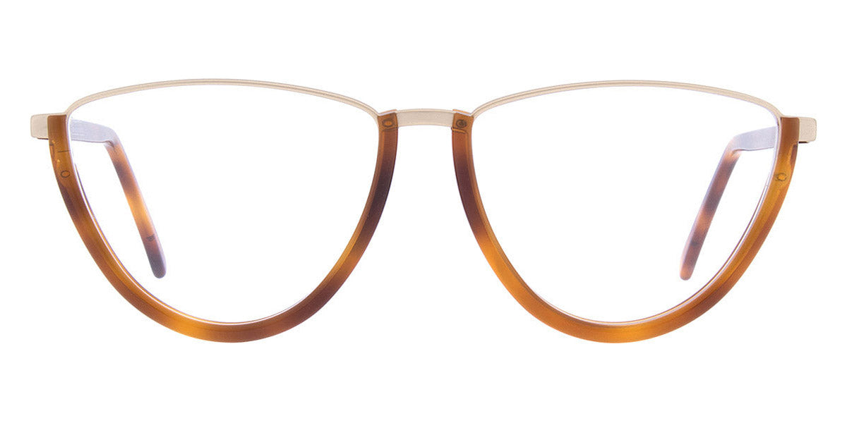 Andy Wolf® 5128 AW 5128 03 56 - Orange/Gold 03 Eyeglasses