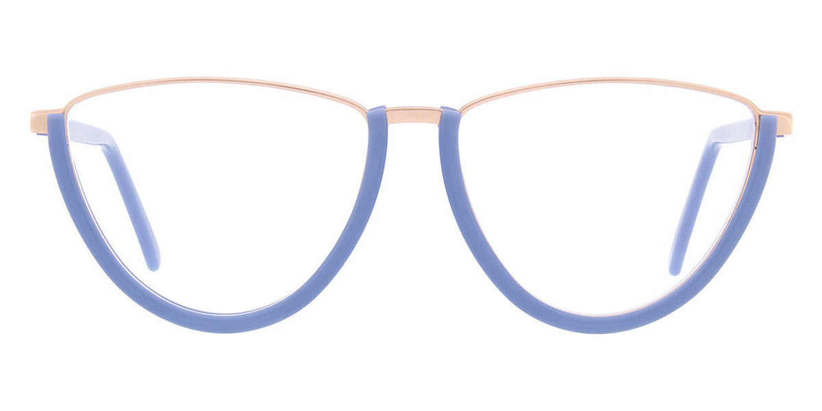 Andy Wolf® 5128 AW 5128 04 56 - Blue/Rosegold 04 Eyeglasses