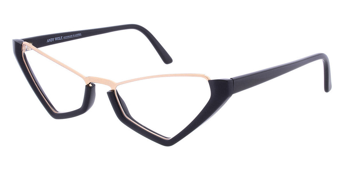 Andy Wolf® 5129 AW 5129 01 55 - Black/Rosegold 01 Eyeglasses