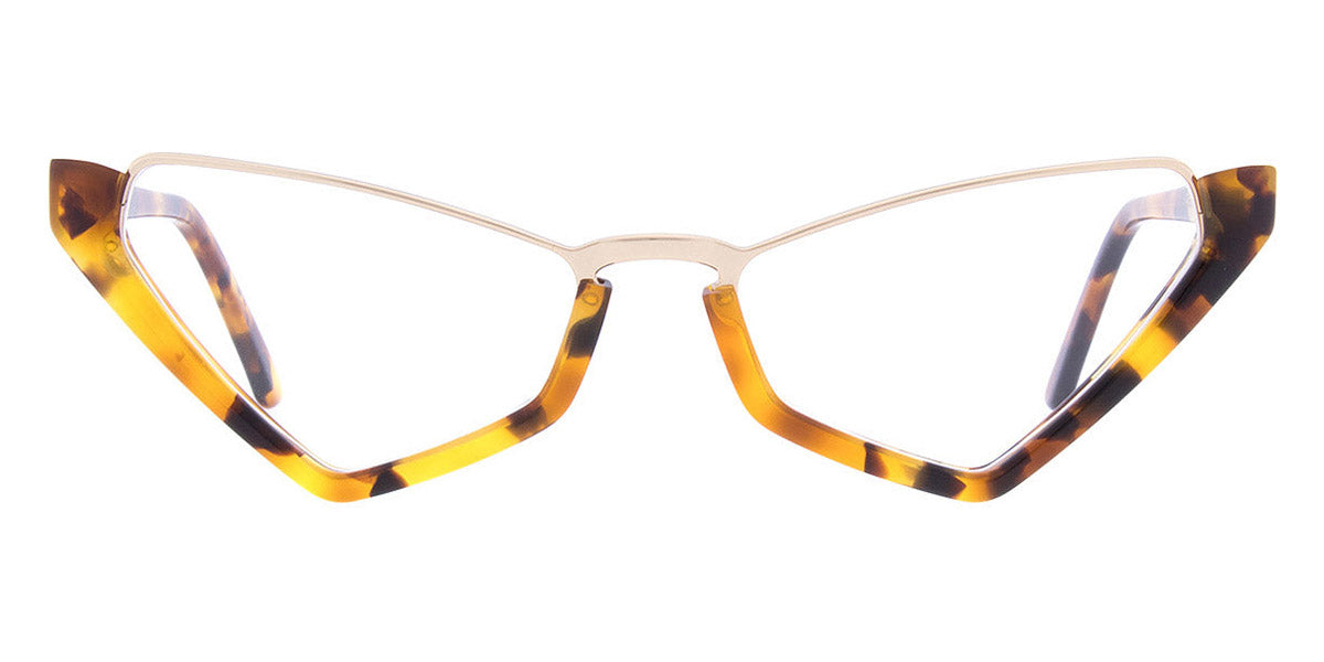 Andy Wolf® 5129 AW 5129 03 55 - Orange/Gold 03 Eyeglasses