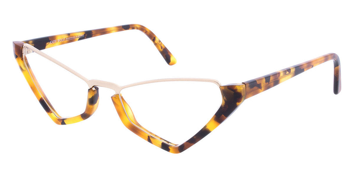 Andy Wolf® 5129 AW 5129 03 55 - Orange/Gold 03 Eyeglasses