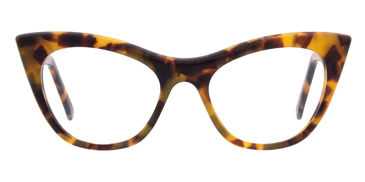 Andy Wolf® 5133 AW 5133 03 52 - Yellow/Brown 03 Eyeglasses