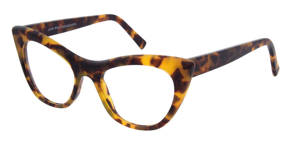 Andy Wolf® 5133 AW 5133 03 52 - Yellow/Brown 03 Eyeglasses