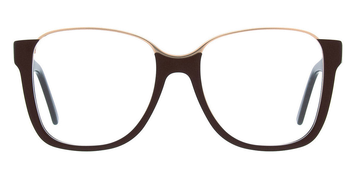 Andy Wolf® 5135 AW 5135 03 55 - Brown/Rosegold Eyeglasses