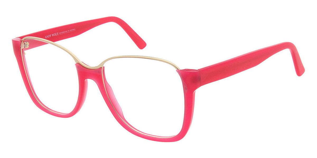 Andy Wolf® 5135 AW 5135 06 55 - Red/Gold Eyeglasses