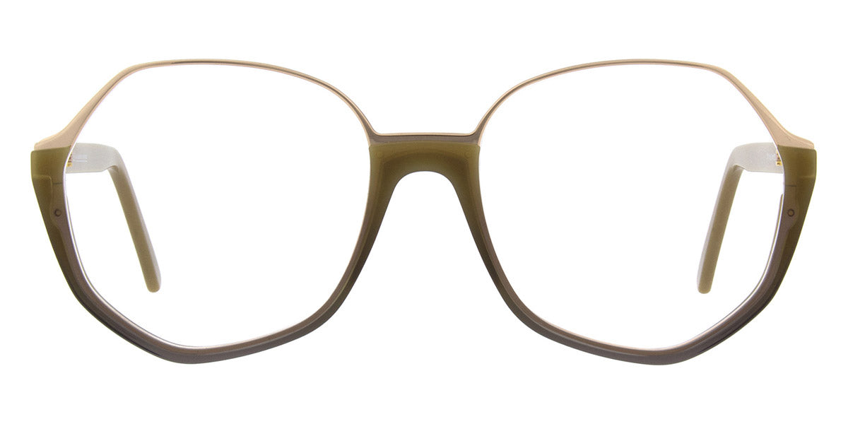 Andy Wolf® 5141 AW 5141 04 56 - Green/Gold Eyeglasses