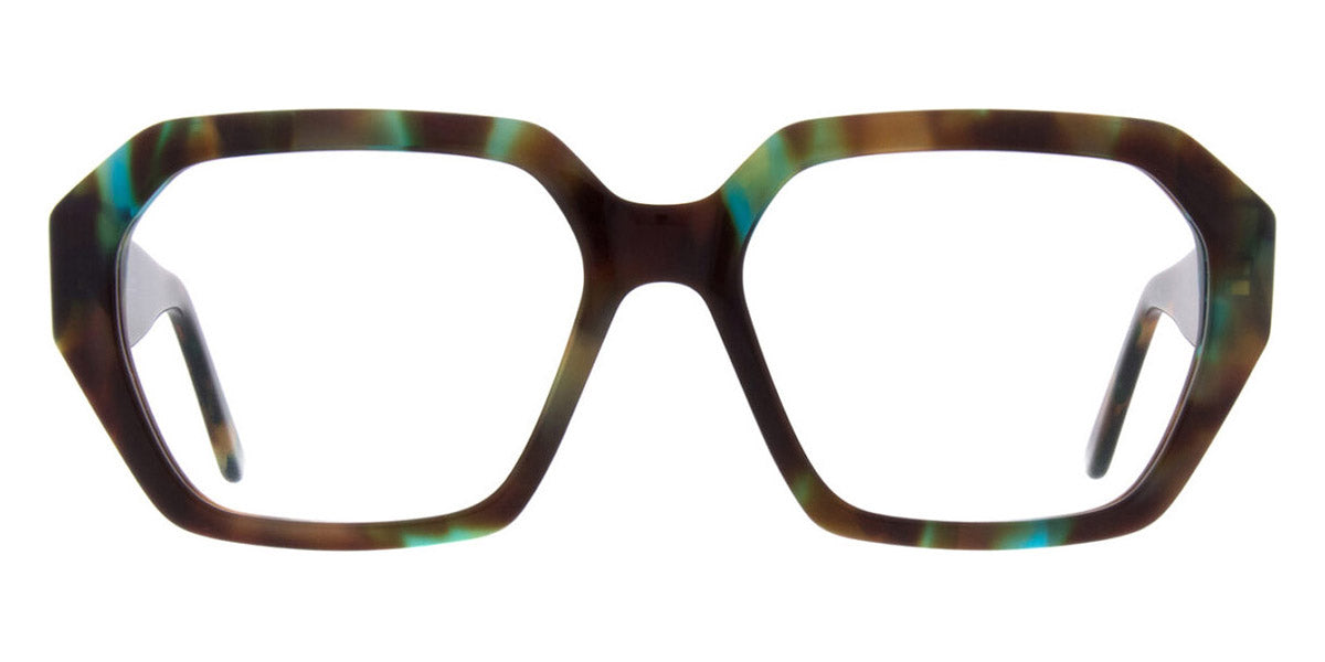 Andy Wolf® 5149 AW 5149 03 56 - Teal/Brown Eyeglasses