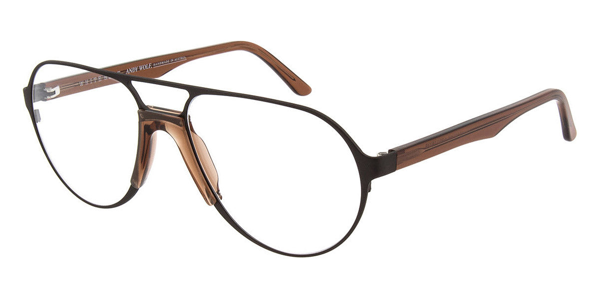 Andy Wolf® Adams AW Adams E 59 - Brown E Eyeglasses