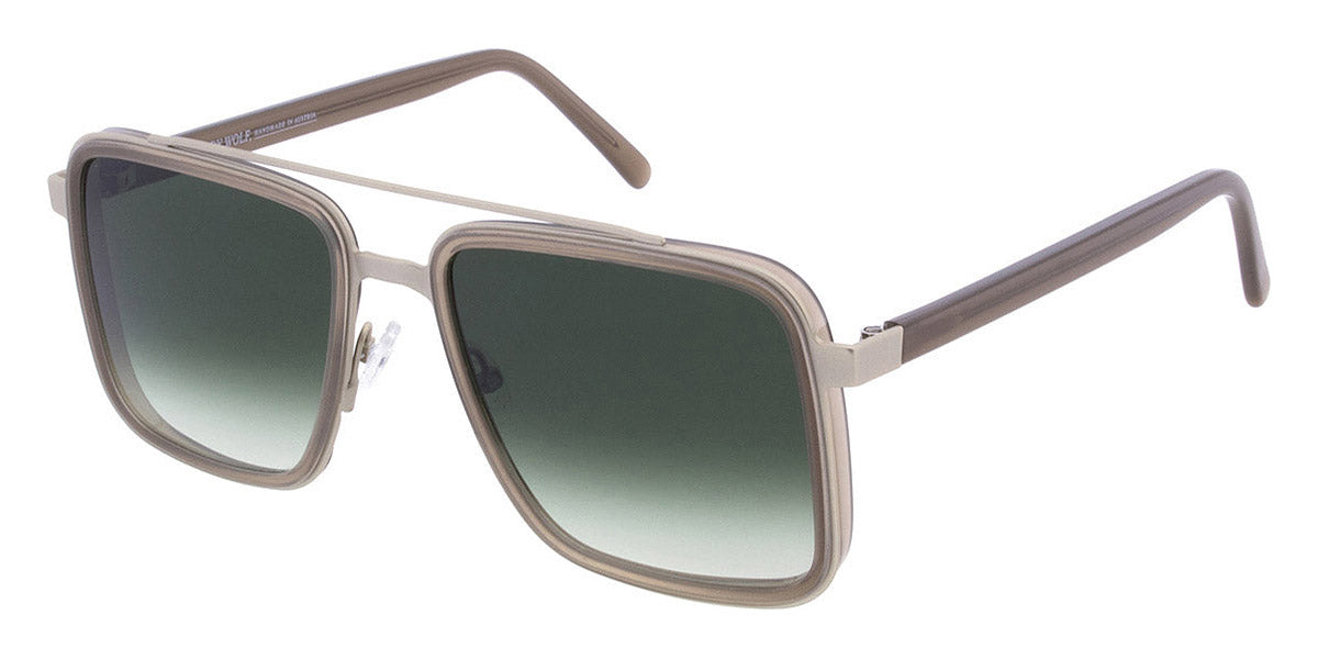 Andy Wolf® Adric Sun AW Adric Sun 04 56 - Beige/Silver 04 Sunglasses