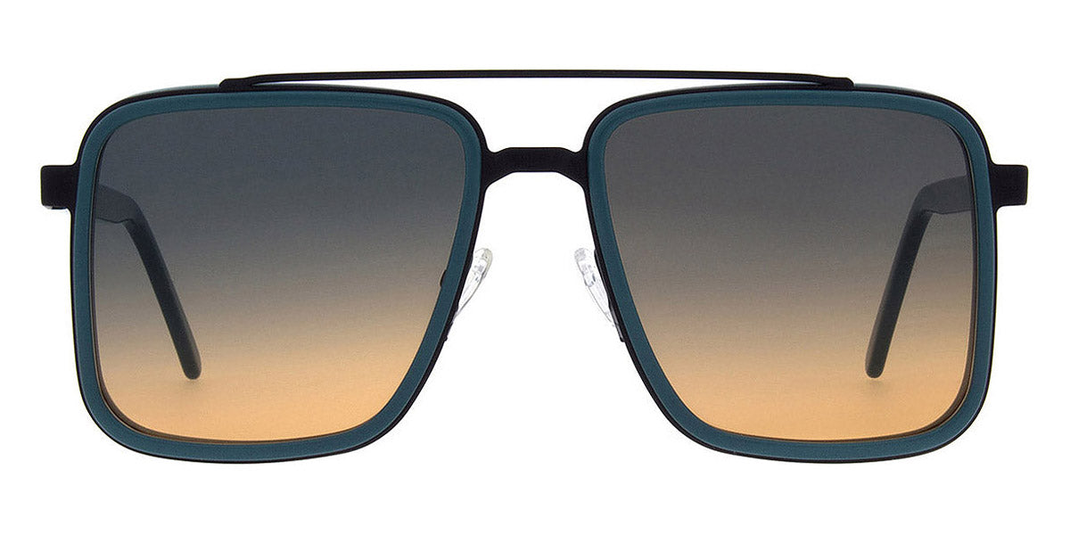 Andy Wolf® Adric Sun AW Adric Sun 06 56 - Teal/Black 06 Sunglasses