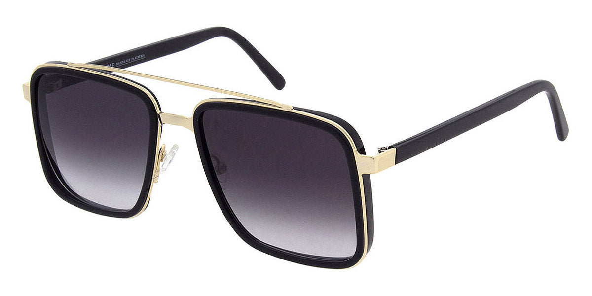 Andy Wolf® Adric Sun AW Adric Sun 07 56 - Black/Gold 07 Sunglasses