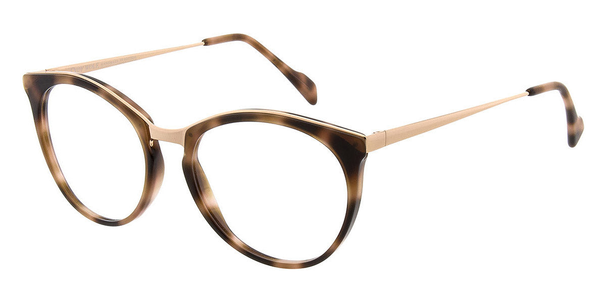 Andy Wolf® Agam AW Agam 03 52 - Brown/Rosegold 03 Eyeglasses