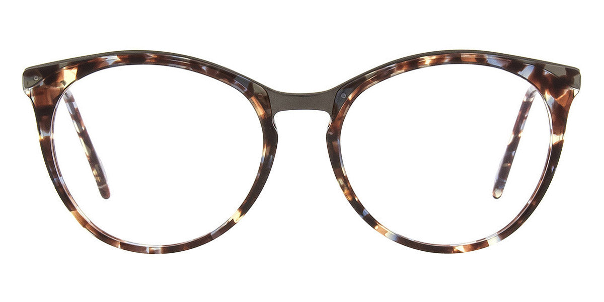 Andy Wolf® Agam AW Agam 04 52 - Brown/Gun 04 Eyeglasses