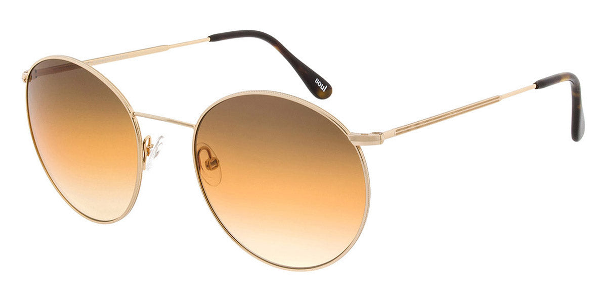 Andy Wolf® AMIRA Sun AW AMIRA Sun B 53 - Gold/Orange B Sunglasses