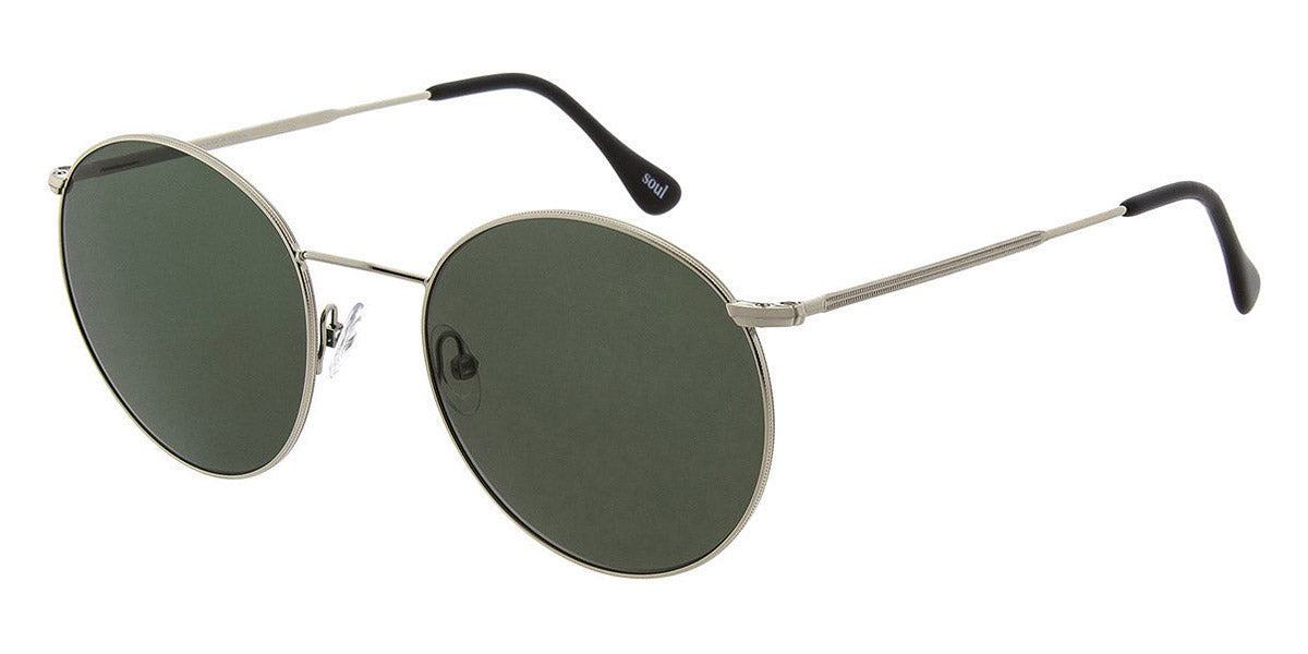 Andy Wolf® AMIRA Sun AW AMIRA Sun K 53 - Silver/Green K Sunglasses