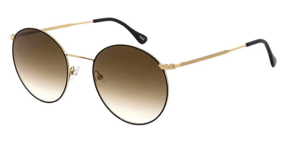 Andy Wolf® AMIRA Sun AW AMIRA Sun P 53 - Gold/Black P Sunglasses