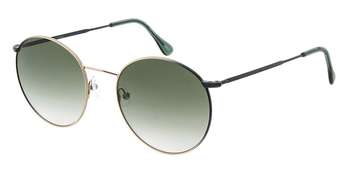 Andy Wolf® AMIRA Sun AW AMIRA Sun T 53 - Gold/Green T Sunglasses