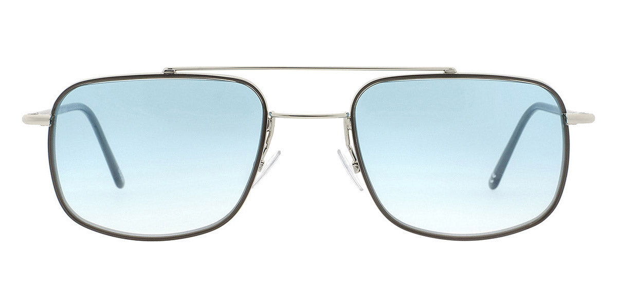 Andy Wolf® Amon H. Sun AW Amon H. Sun E 57 - Silver/Gray E Sunglasses