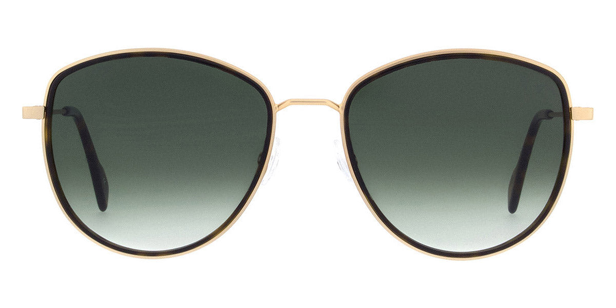 Andy Wolf® Anita Sun AW Anita Sun 02 55 - Gold/Brown 02 Sunglasses