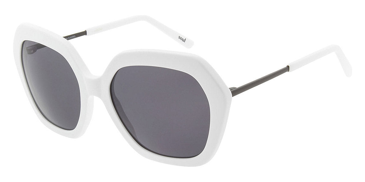 Andy Wolf® Annabelle Sun AW Annabelle Sun C 55 - White/Black C Sunglasses