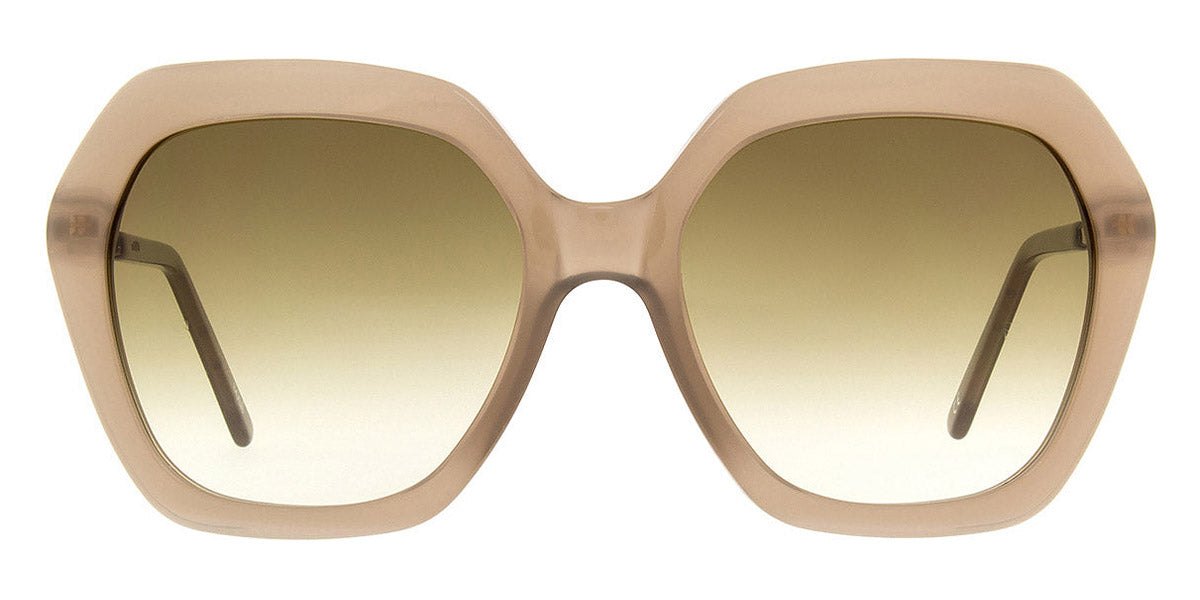 Andy Wolf® Annabelle Sun AW Annabelle Sun E 55 - Gray/Gold E Sunglasses