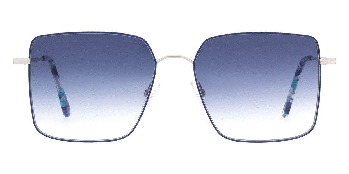 Andy Wolf® Anne Sun AW Anne Sun 03 55 - Silver/Blue 03 Sunglasses