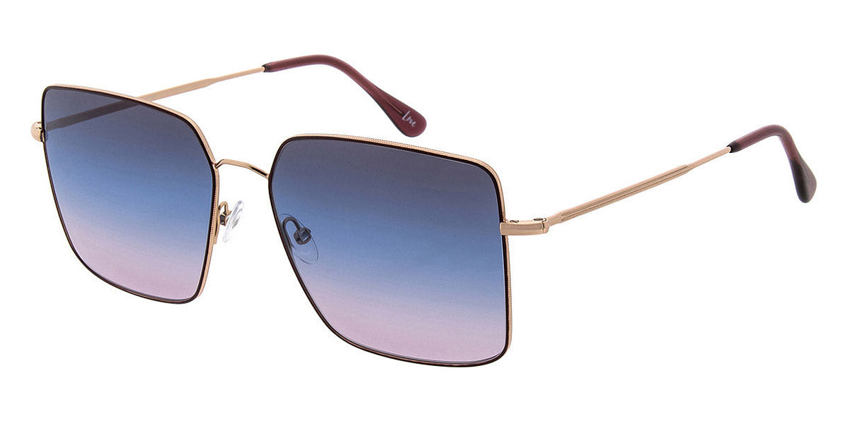 Andy Wolf® Anne Sun AW Anne Sun E 58 - Rosegold/Red E Sunglasses