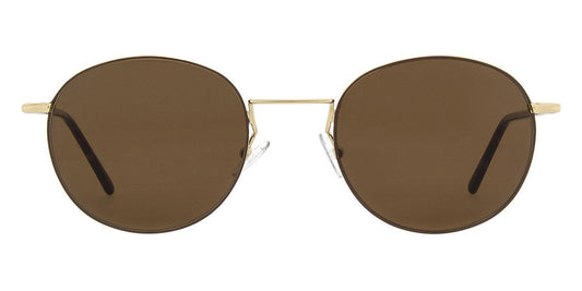 Andy Wolf® Ashley Sun AW Ashley Sun 02 50 - Gold/Brown 02 Sunglasses