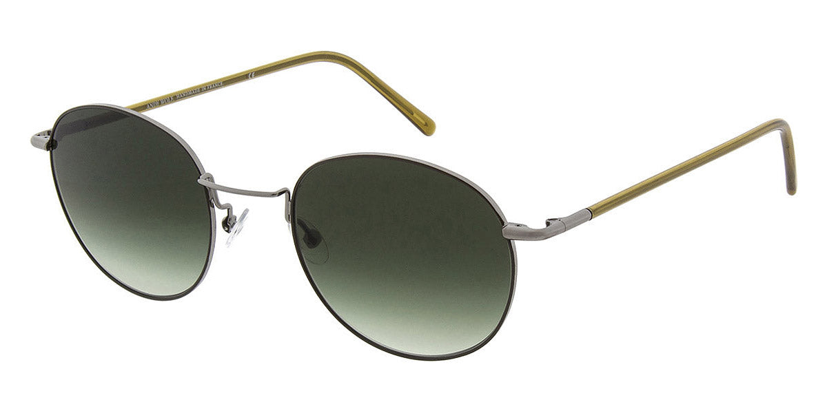 Andy Wolf® Ashley Sun AW Ashley Sun 03 50 - Gun/Green 03 Sunglasses