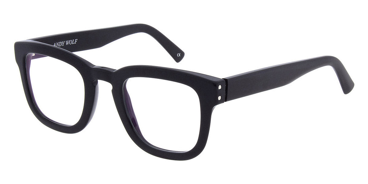 Andy Wolf® AW01 AW AW01 01 49 - Black/Silver 01 Eyeglasses