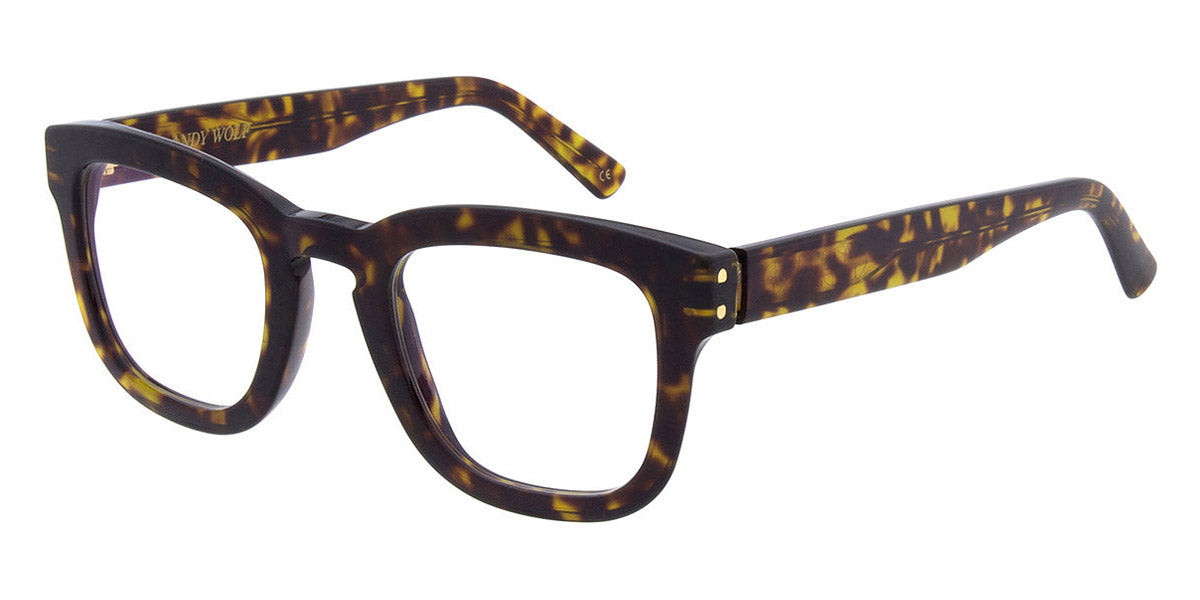 Andy Wolf® AW01 AW AW01 02 49 - Brown/Gold 02 Eyeglasses