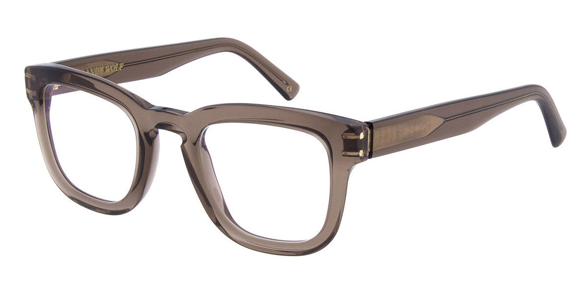 Andy Wolf® AW01 AW AW01 04 49 - Brown/Gold 04 Eyeglasses