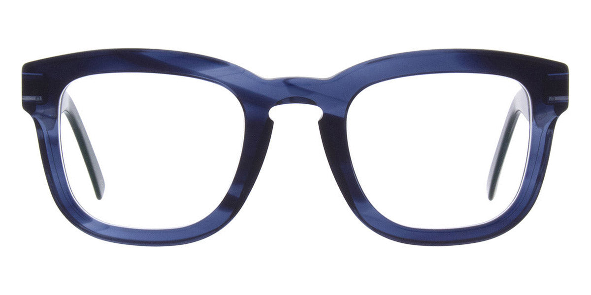 Andy Wolf® AW01 AW AW01 09 49 - Blue/Silver 09 Eyeglasses