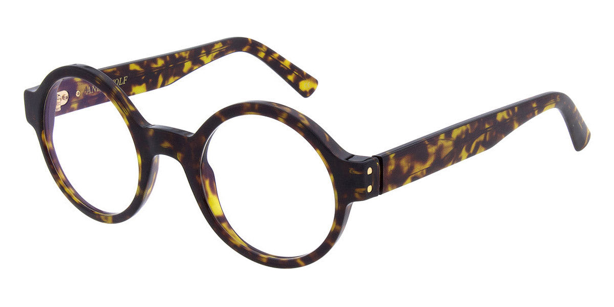 Andy Wolf® AW02 AW AW02 02 48 - Brown/Gold 02 Eyeglasses