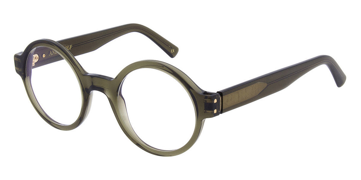 Andy Wolf® AW02 AW AW02 06 48 - Green/Gold 06 Eyeglasses