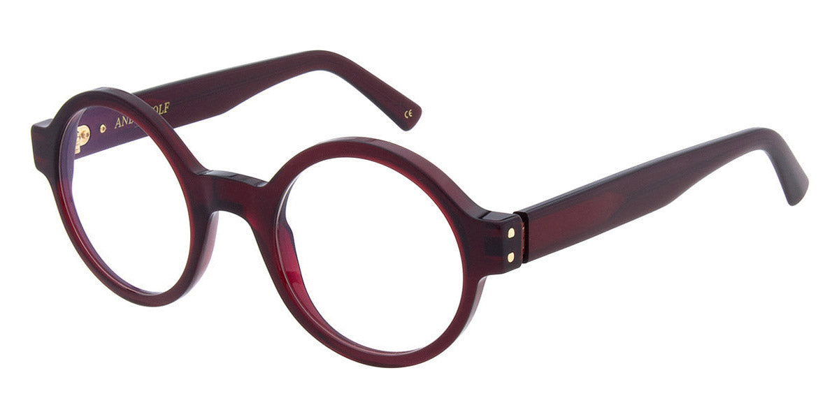 Andy Wolf® AW02 AW AW02 10 48 - Red/Gold 10 Eyeglasses