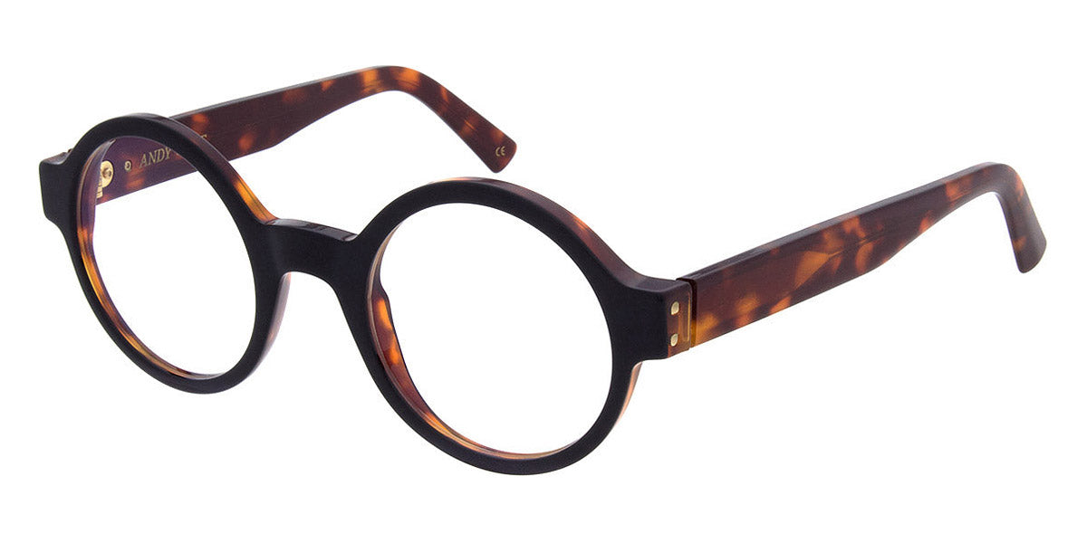 Andy Wolf® AW02 AW AW02 12 48 - Black/Gold 12 Eyeglasses