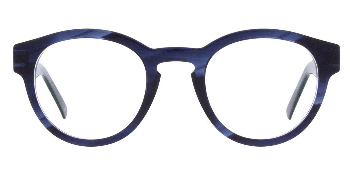 Andy Wolf® AW03 AW AW03 09 50 - Blue/Silver 09 Eyeglasses