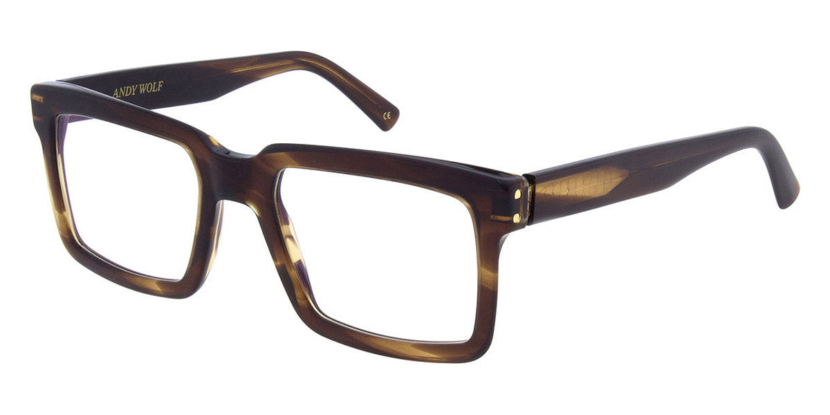 Andy Wolf® AW05 AW AW05 08 55 - Brown/Gold 08 Eyeglasses