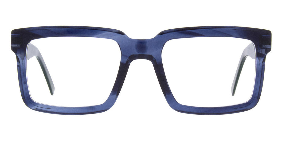 Andy Wolf® AW05 AW AW05 09 55 - Blue/Silver 09 Eyeglasses